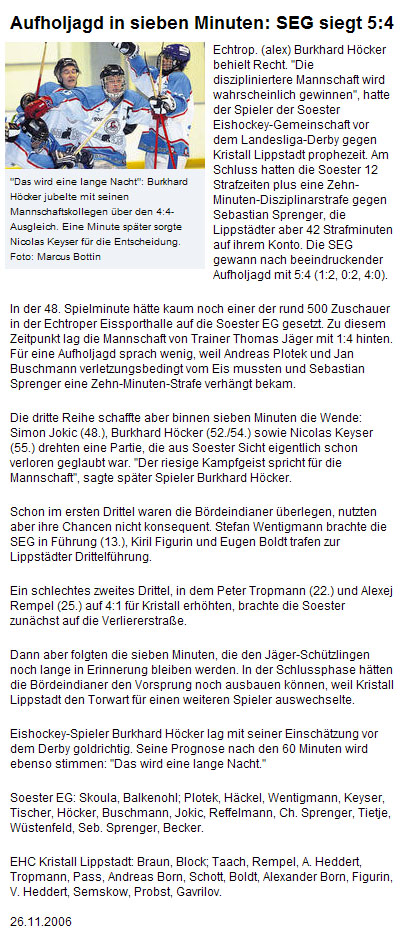 Alte Zeitungsberichte