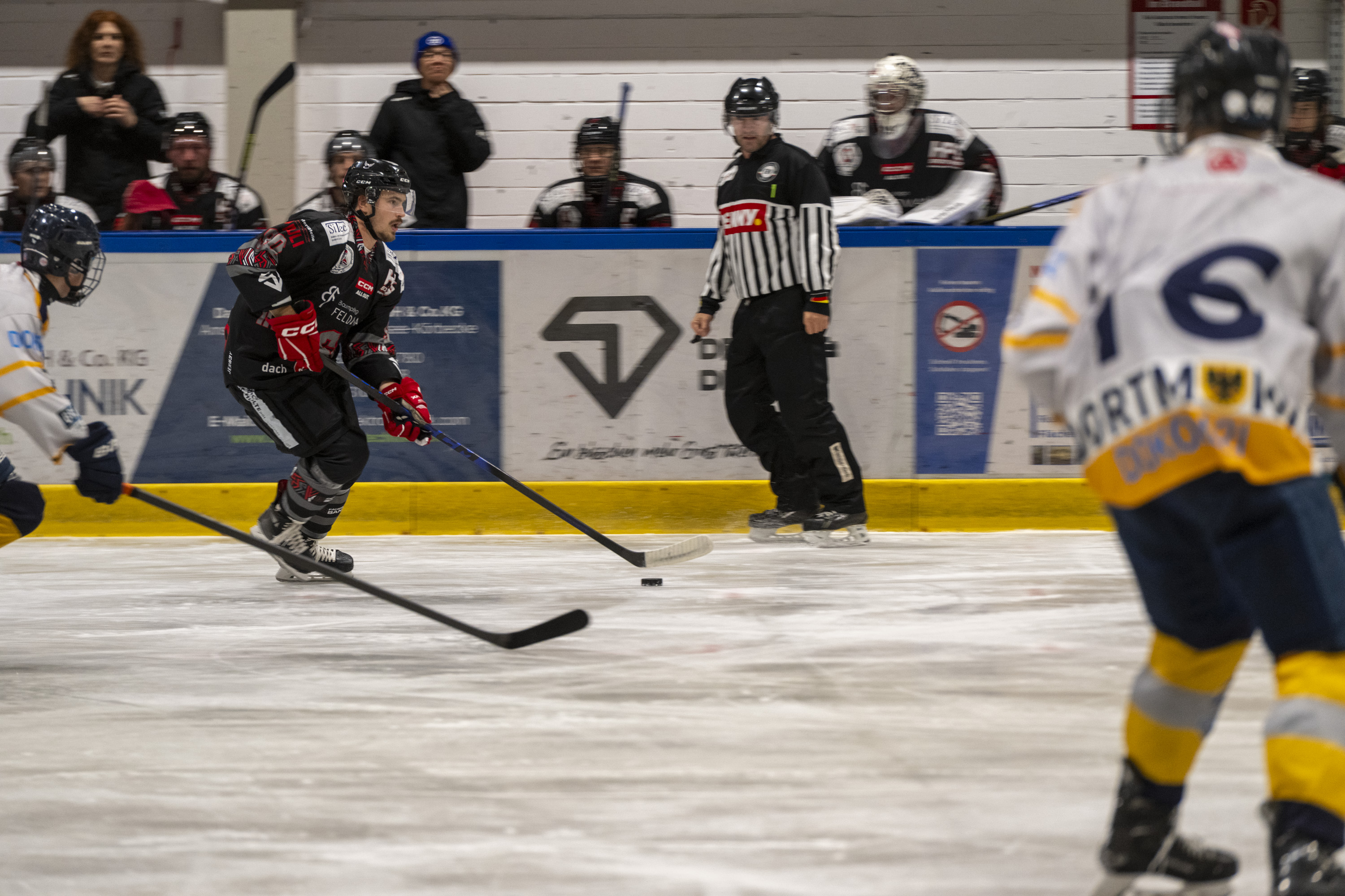 Testspiel der Herren gegen die Eisadler Dortmund 1b