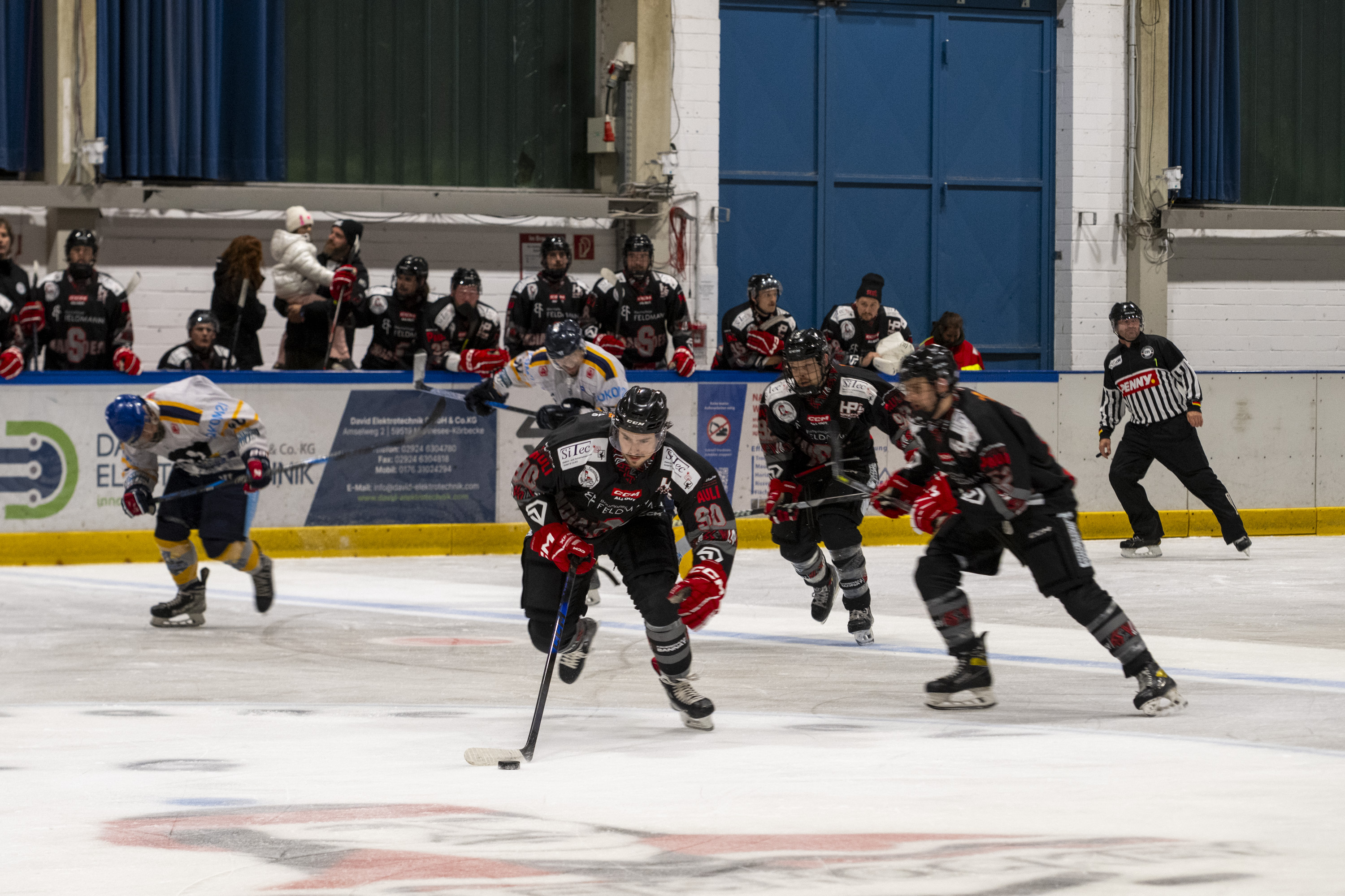 Testspiel der Herren gegen die Eisadler Dortmund 1b