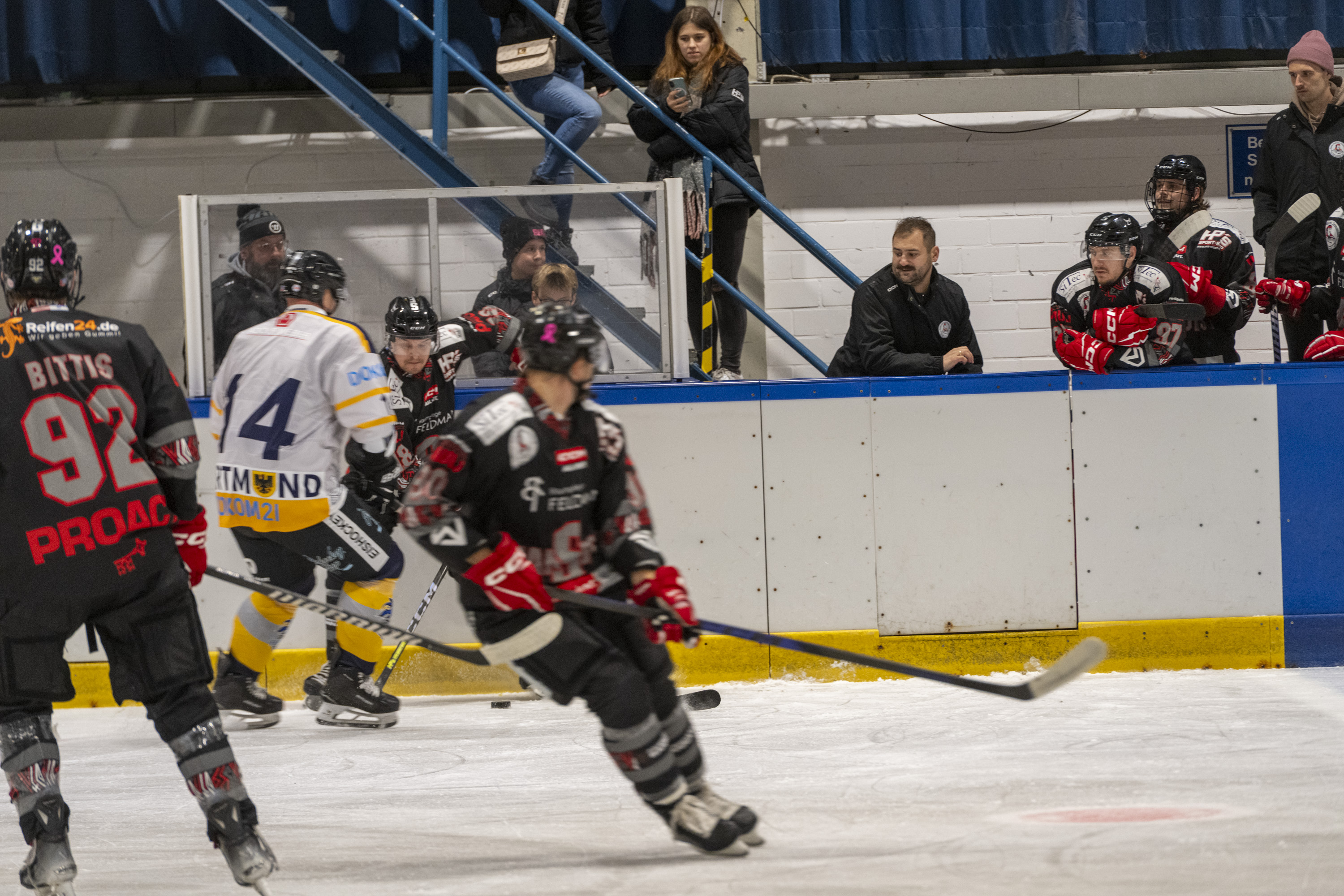Testspiel der Herren gegen die Eisadler Dortmund 1b