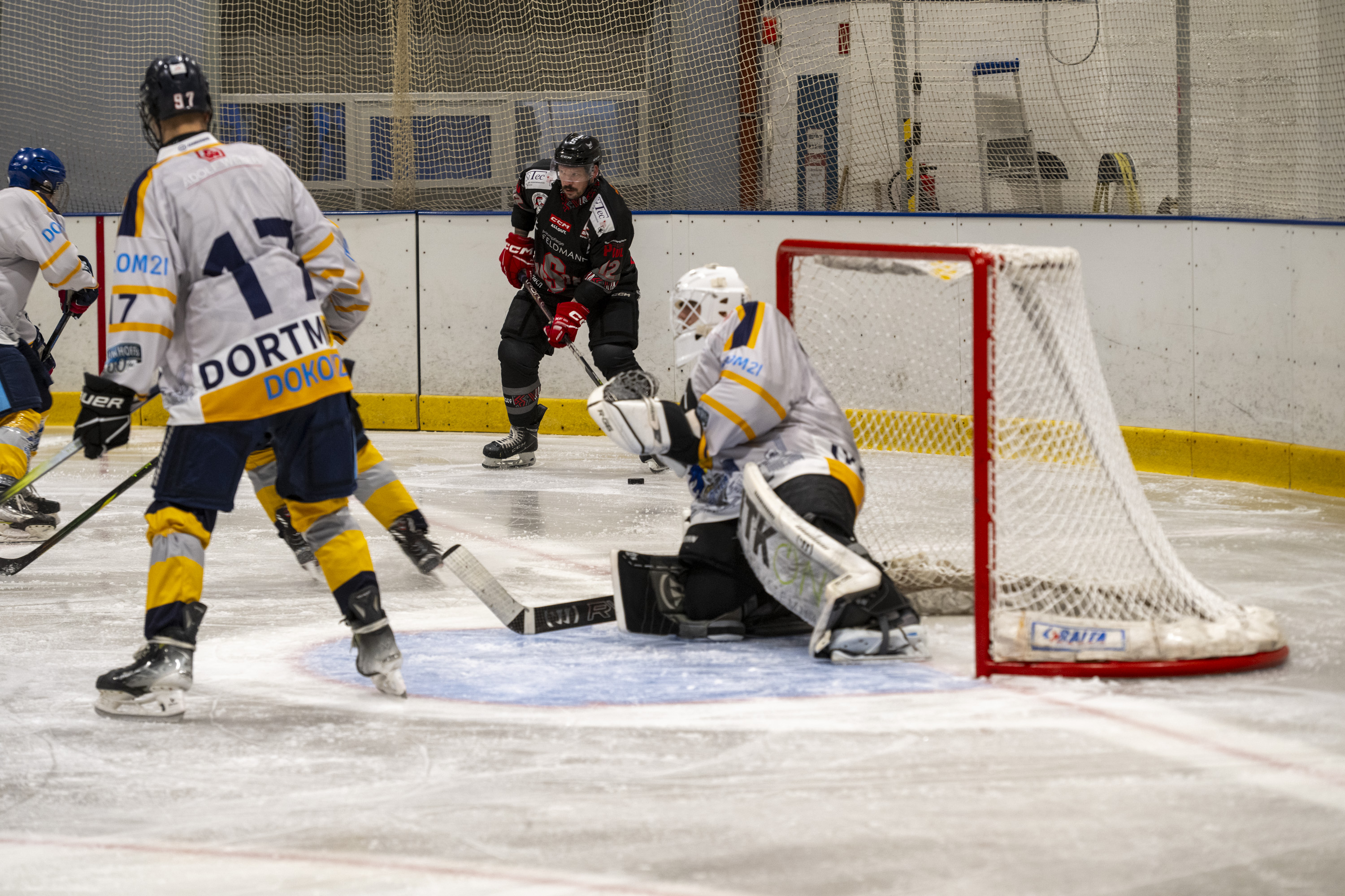 Testspiel der Herren gegen die Eisadler Dortmund 1b