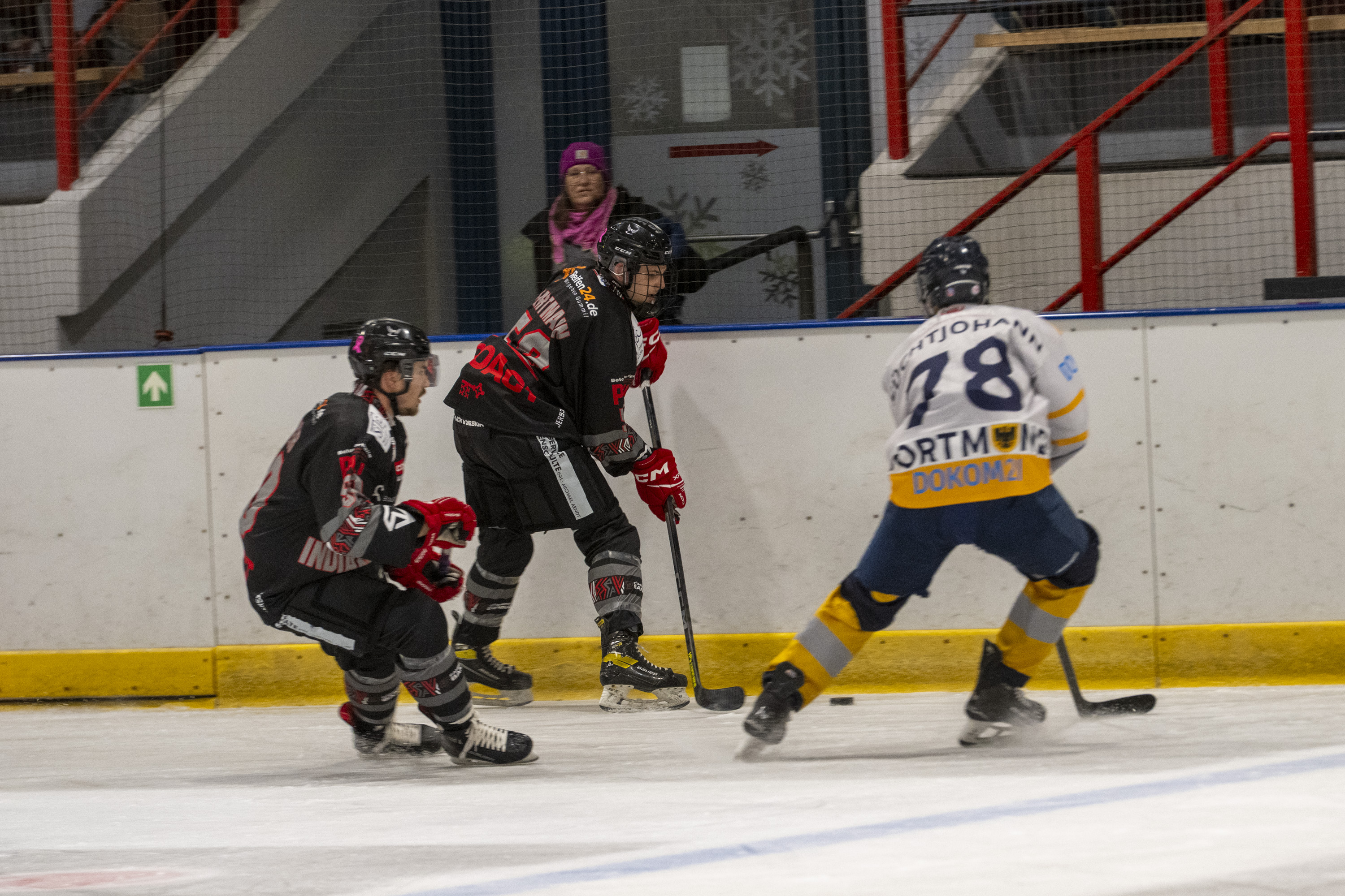 Testspiel der Herren gegen die Eisadler Dortmund 1b